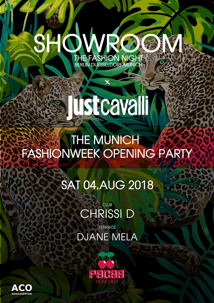 ACO Modeagentur, Showroom x Just Cavalli, Munich, August 2018