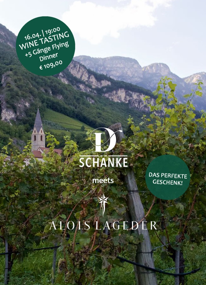 D-Schänke meets Alois Lageder, wine tasting in the vineyards